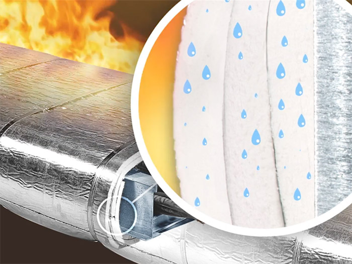防火吸热毡