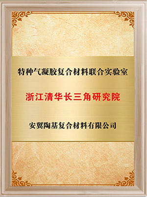 浙江清华长三角研究院-特种气凝胶复合材料联合实验室