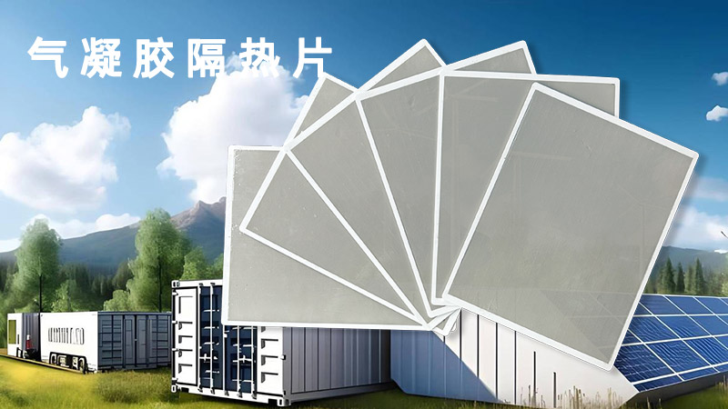 气凝胶隔热片在储能电池模组中的应用优势
