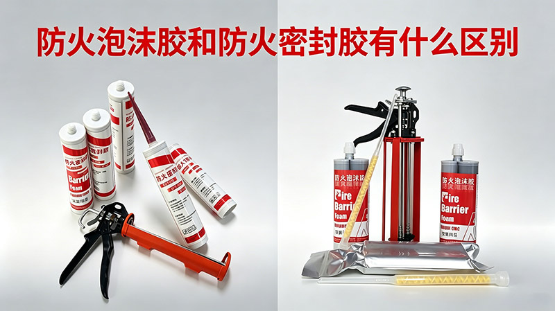 防火泡沫胶和防火密封胶有什么区别？