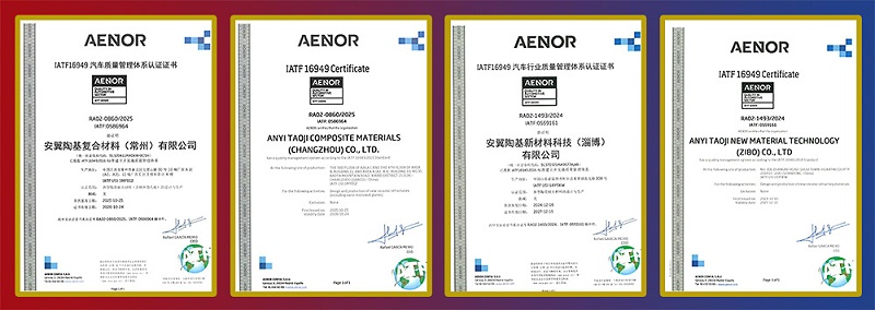 IATF16949-汽车质量管理体系认证证书